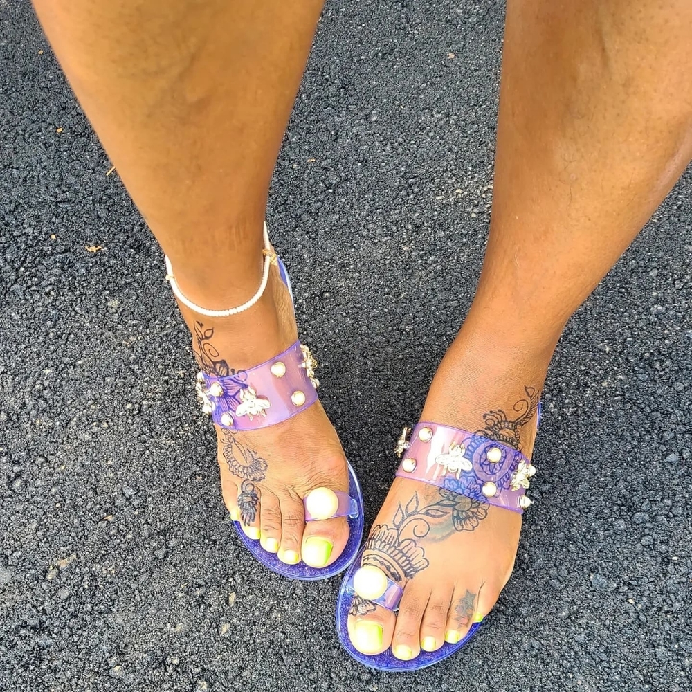 Clear Sandals